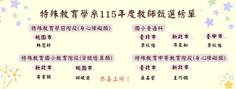115年教甄榜單