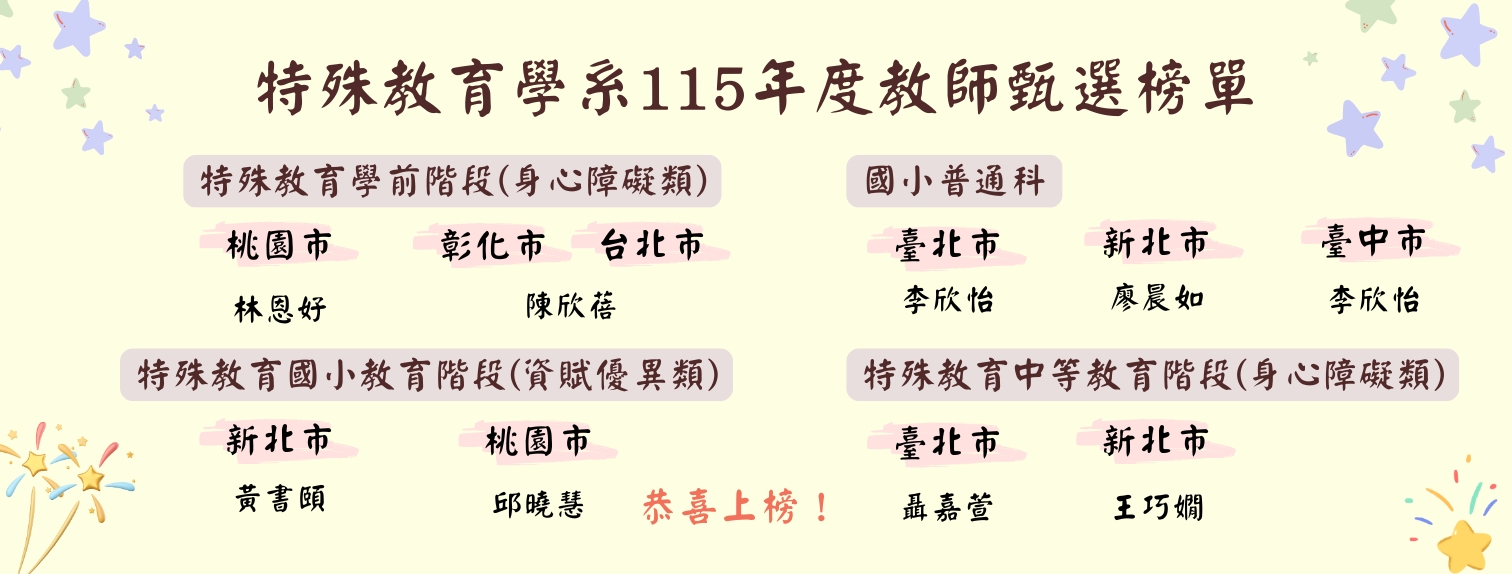 115年教甄榜單